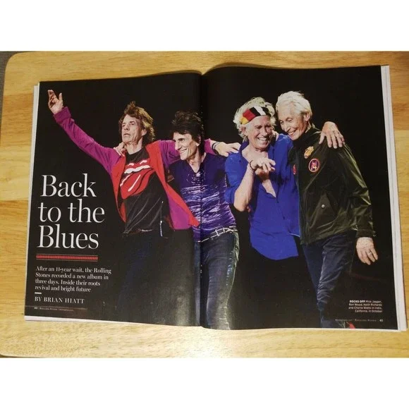 4/$25 ROLLING STONE Magazine December 1, 2016 THE ROLLING STONES - Picture 4 of 8